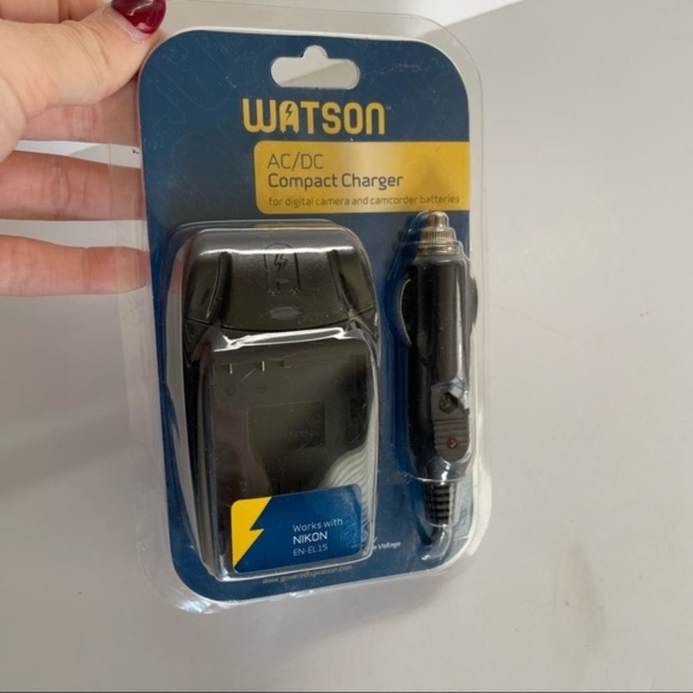 💛 Watson Nikon Battery Charger Port Wall Plug In